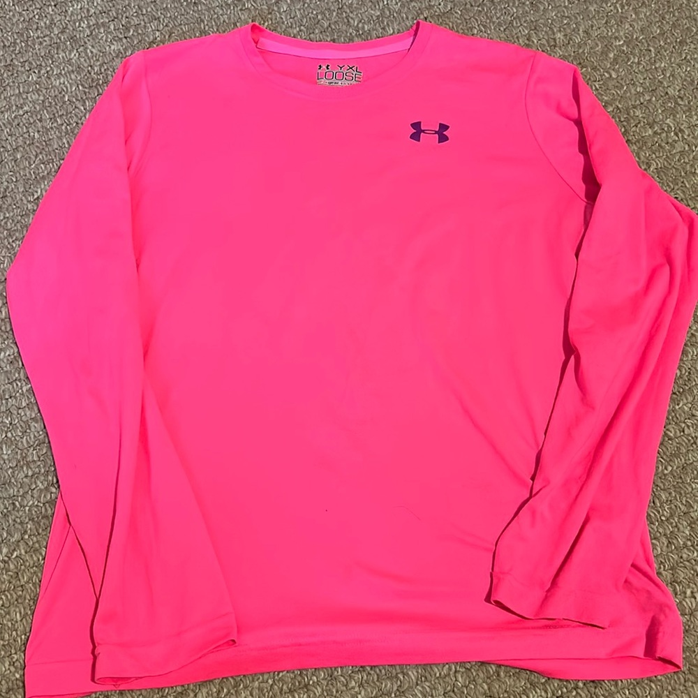Girl’s Under Armour Cancer Awareness Long Sleeve
